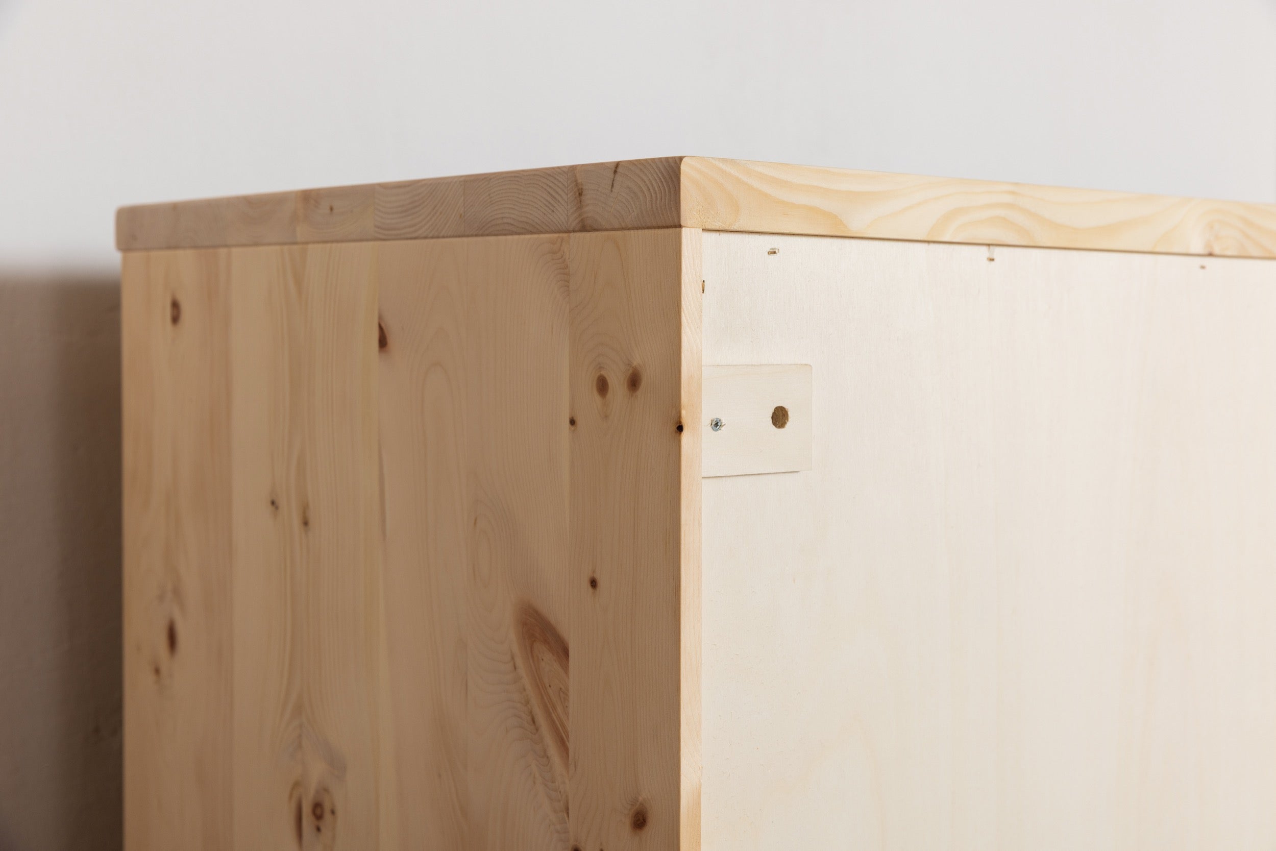Detail der Vorrichtung zur Wandmontage